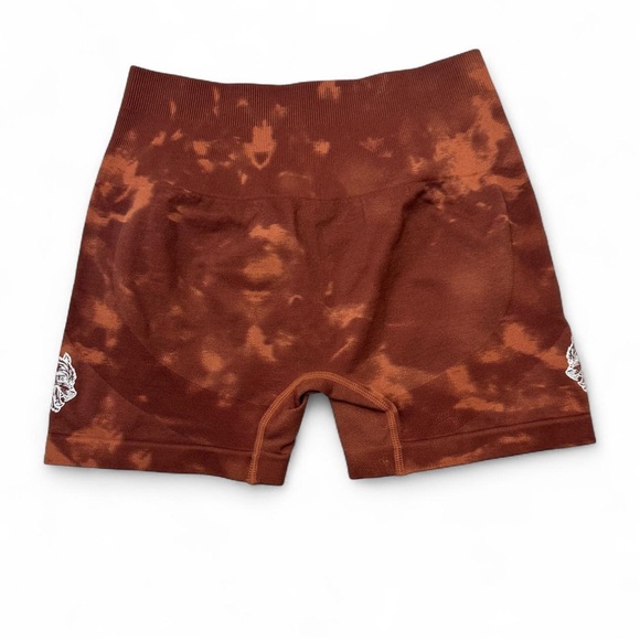 Darc Sport Pants - Darc Sport Wolves Burnt Orange Tie Dye Biker Shorts Size M 168 of 1000